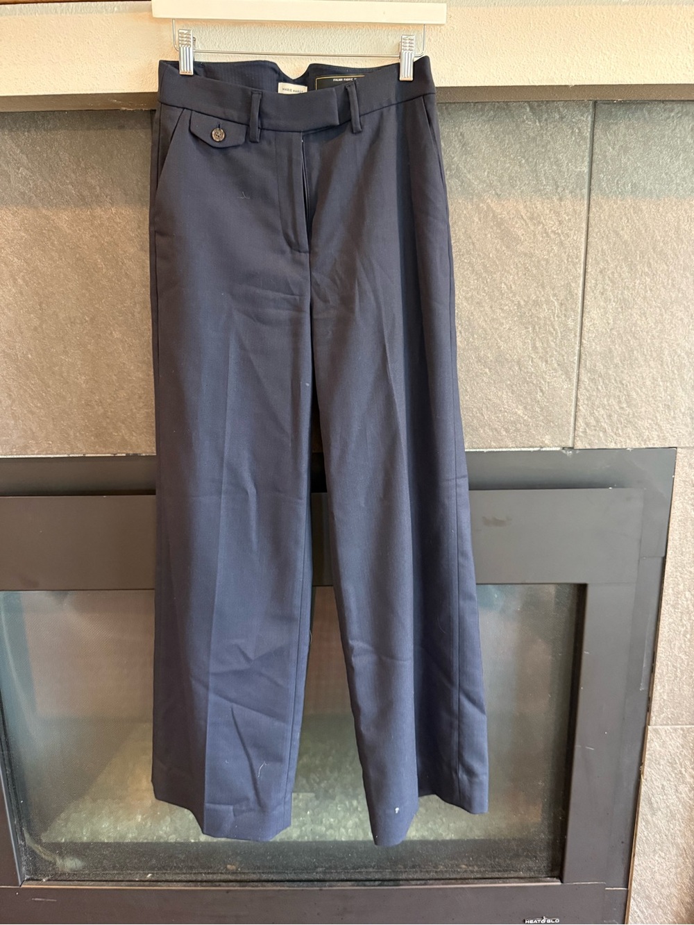 J. Crew Nova Fides Italian Navy trousers - Wide Leg
